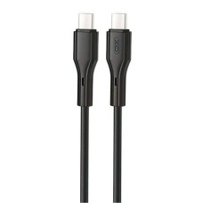 Кабель XO PD Type-C to Type-C NBQ231B 60W 1m Black