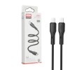 Кабель XO PD Type-C to Type-C NBQ231B 60W 1m Black