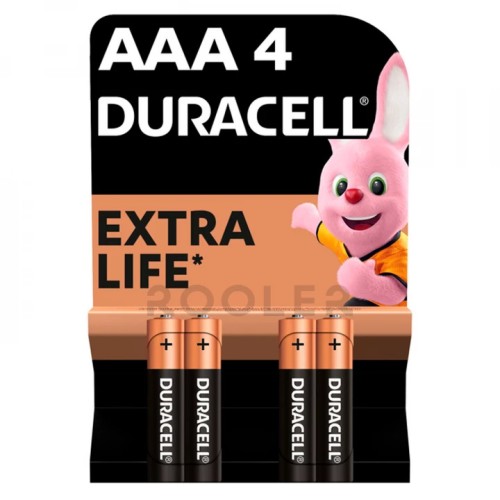 Батарейка DURACELL LR03 (АAA) MN2400 1x4 шт