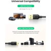 Кабель UGREEN USB 2.0 A Male to Mini 5 Pin Male Cable 0.5m (Black)