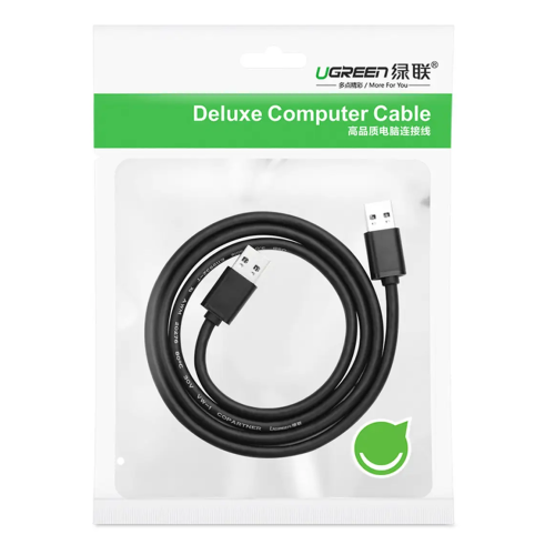 Кабель UGREEN USB 2.0 A Male to A Male Cable 1.5m (Black)