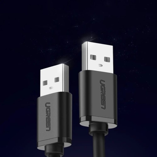 Кабель UGREEN USB 2.0 A Male to A Male Cable 1.5m (Black)