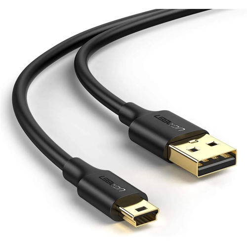 Кабель UGREEN USB 2.0 A Male to Mini 5 Pin Male Cable 2m (Black)