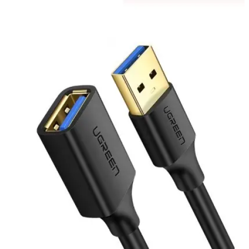 Подовжувач UGREEN US129 USB 3.0 Extension Male Cable 1.5m (Black)(UGR-30126)