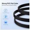 Кабель UGREEN US217 Angled SATA 3 Data Cable 0.5m (Black)(UGR-30797)