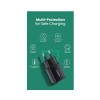 Мережевий зарядний пристрій UGREEN ED011 USB Wall Charger (Black(UGR-50459)
