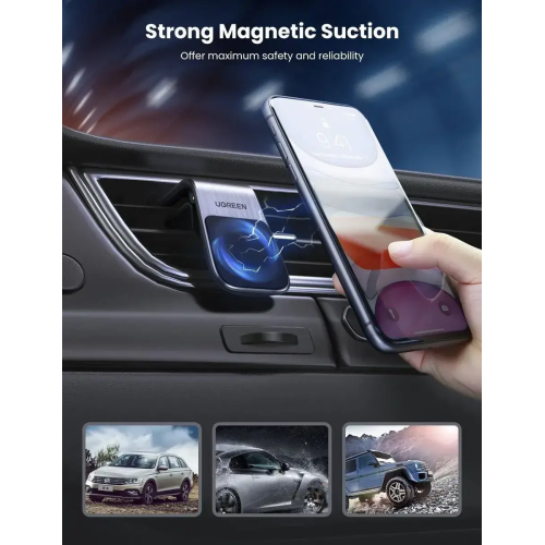 Автотримач для телефона UGREEN LP290 Waterfall Magnetic Phone Holder