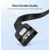 Кабель UGREEN US217 SATA 3 Data Cable 0.5m (Black)(UGR-30796)