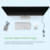 Кабель UGREEN US103 USB 2.0 A Male to A Female Cable 2m (Black)(UGR-10316)