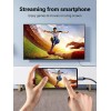 Кабель UGREEN MM142 USB-C to HDMI Male to Male Cable Aluminum Shell 1.5m (Gray Black)(UGR-50570)