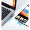 Кабель UGREEN US176 Right Angle USB-A to USB-C Cable 1m (Space Gray)