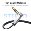 Аудіокабель UGREEN AV119 3.5mm Male to 3.5mm Male Cable 1m Black