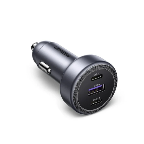 Автомобільний зарядний пристрій UGREEN EC307 30W 3-Port Fast Car Charger
