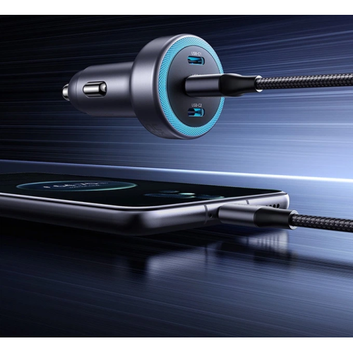 Автомобільний зарядний пристрій UGREEN EC307 30W 3-Port Fast Car Charger