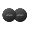Пластина для магнітного тримача UGREEN LP123 Rounded Metal Plate for Magnetic Phone Stand 2 Pack (Black)