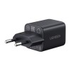 Мережевий зарядний пристрій UGREEN X514 20W 2-Port GaN Fast Charger EU black