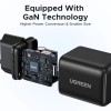 Мережевий зарядний пристрій UGREEN X517 25W USB-C GaN Fast Charger Set EU+1M CC Cable black