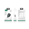 Мережевий зарядний пристрій UGREEN X516 30W 2-Port GaN Fast Charger EU Black