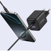 Мережевий зарядний пристрій UGREEN X516 30W 2-Port GaN Fast Charger EU Black