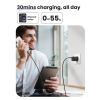 Мережевий зарядний пристрій UGREEN X513 30W USB-C GaN Fast Charger EU Black