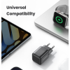 Мережевий зарядний пристрій UGREEN X513 30W USB-C GaN Fast Charger EU Black
