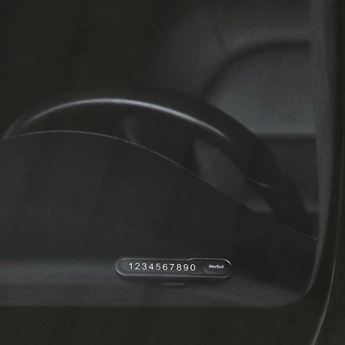 Паркувальна карта Xiaomi NEXTOOL Multifunctional Parking Sign Black