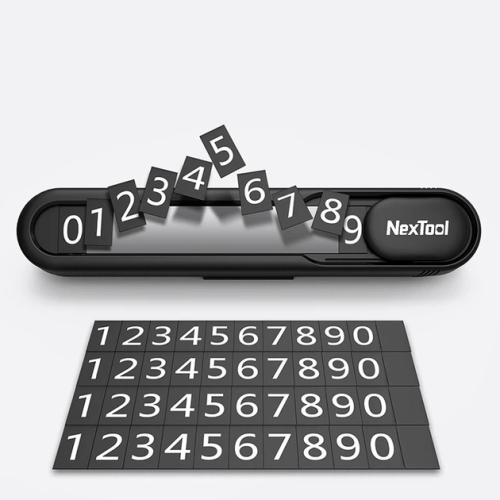 Паркувальна карта Xiaomi NEXTOOL Multifunctional Parking Sign Black