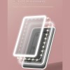 Дзеркало для макіяжу Xiaomi DOCO Cosmetic Mirror Portable with Lamp Flip version-Powder