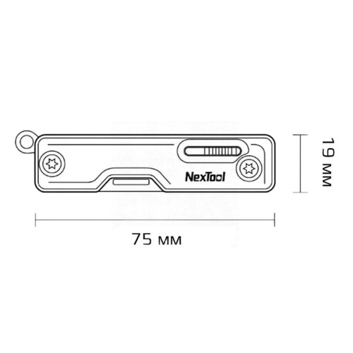 Мультитул Xiaomi NEXTOOL Multi-function knife Green