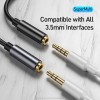 Кабель-перехiдник Baseus Type-C Male to 3.5mm Female Adapter L54 Deep Grey