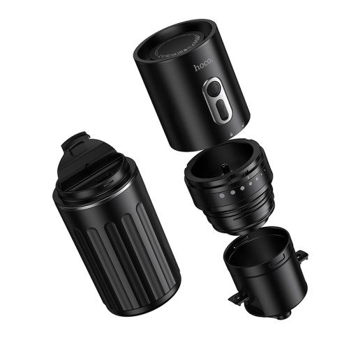 Портативна кавомашина HOCO HX80 15 W 1300 mAh Portable all-in-one coffee machine Black