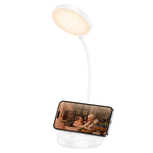 Світильник HOCO HX14 5W. 800 mAh Dazzling desktop lamp White