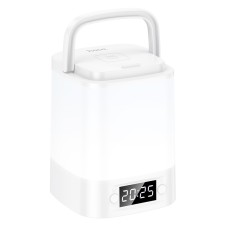 Світильник HOCO HX15 1.5W. 1200 mAh. Smart clock night light White