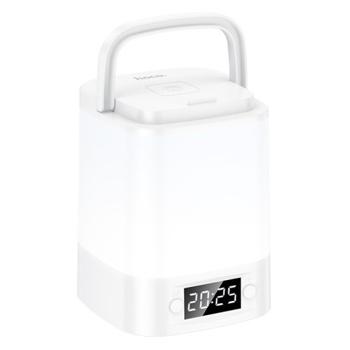 Світильник HOCO HX15 1.5W. 1200 mAh. Smart clock night light White