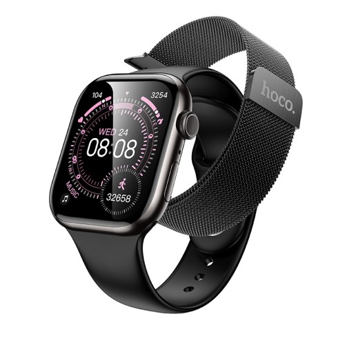 Смарт-годинник HOCO Y42 51mm. 200 mAh. IPX6 Smart watch(call version) Black