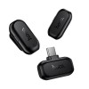 Бездротова мікрофонна система HOCO L26 Type-C Smart AI noise reduction wireless microphone Black