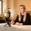 Селфі-монопод HOCO K90 Feliz single-axis live broadcast holder Black