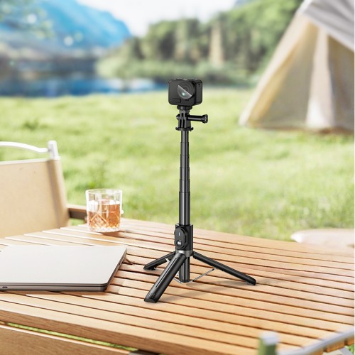 Штатив HOCO K101 Prestigio multifunctional tripod Black