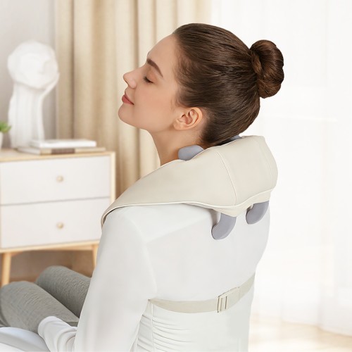 Масажер HOCO HP52 1800 mAh Shoulder and neck massager Beige