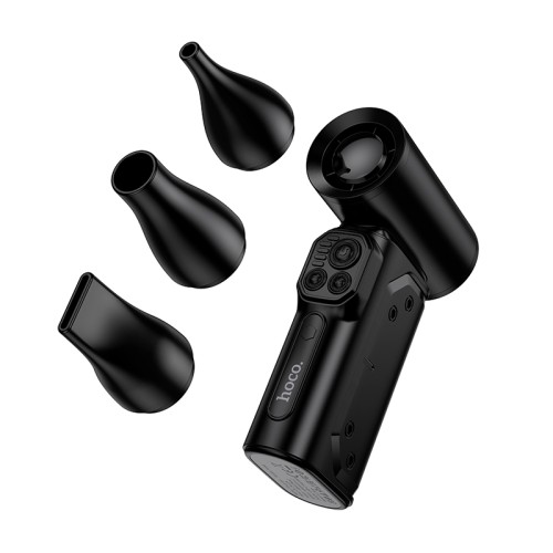 Портативний турбовентилятор HOCO HX68 Flujo fan Black