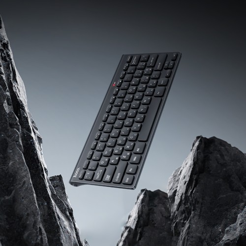 Клавіатура HOCO GM70 Dragon 2.4G wireless mini keyboard(Ukrainian version) Black