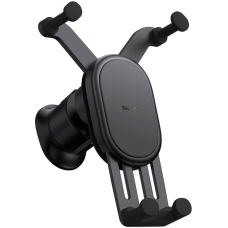 Автотримач для телефона Baseus Stable Gravitational Car Mount Air (Air Outlet Version) Black