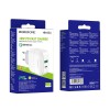 Мережевий зарядний пристрій BOROFONE BA46A Premium PD + QC3.0 18W White
