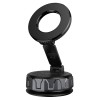 Автотримач для телефона BOROFONE BH140 Gloria vacuum suction cup magnetic ring holder(multi-scene) black metal gray