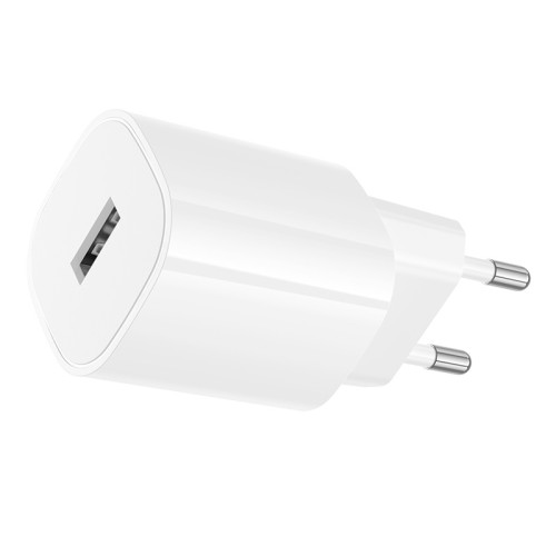 Мережевий зарядний пристрій BOROFONE BA101A Pudding single port charger (EU) White