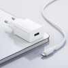 Мережевий зарядний пристрій BOROFONE BA110A Lemi single port charger set (Micro) (EU) White