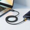 Кабель ACEFAST C21-04 USB-A to USB-C fantasy color series braided Charging data cable Black