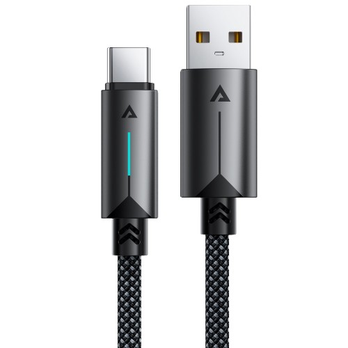 Кабель ACEFAST C19-04 USB-A to USB-C  fast charging data cable Black