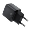 Мережевий зарядний пристрій ACEFAST A116 PD35W GaN charger (USB-A+USB-C) with digital display Black