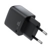 Мережевий зарядний пристрій ACEFAST A114 PD25W GaN charger (USB-A+USB-C) with digital display Black